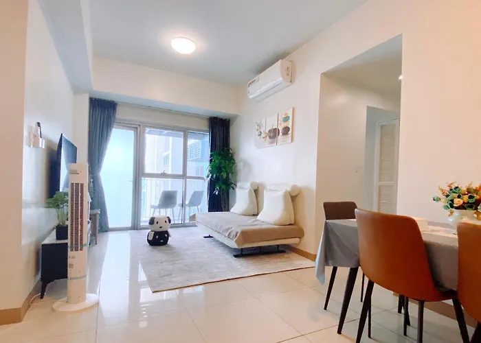 120 Sqm Modern 3bedrooms Highrise Facing Bay, Near Airports, Okada Casino, Solaire Casino, Moa With Free Parking Apartment *